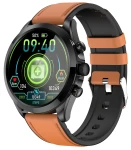 Kardiowatch EKG-BM440 - brązowy pasek skórzany