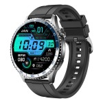 Garis EKG-GS400 - czarny pasek silikonowy - 8.jpg