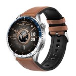 Garis EKG-GS400 - brązowy pasek skórzany - 2.jpg