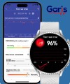Kardiowatch GARIS EKG-GS500 - srebrna bransoleta