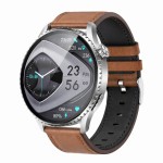 Garis EKG-GS500 - brązowy pasek skórzany - 2.jpg
