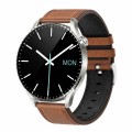 Kardiowatch GARIS EKG-GS500 - brązowy pasek skórzany