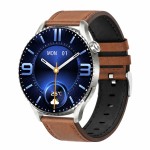 Garis EKG-GS500 - brązowy pasek skórzany - 4.jpg