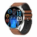 Kardiowatch GARIS EKG-GS500 - brązowy pasek skórzany