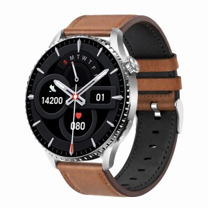 Garis EKG-GS500 - brązowy pasek skórzany - 7.jpg