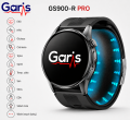 Kardiowatch GARIS EKG-GS900-R PRO - czarny pasek silikonowy