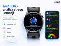 Kardiowatch GARIS EKG-GS900-R PRO - czarny pasek silikonowy