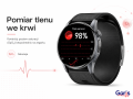 Kardiowatch GARIS EKG-GS900-R PRO - bordowy pasek silikonowy