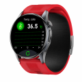Kardiowatch GARIS EKG-GS900-R PRO - bordowy pasek silikonowy