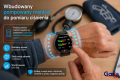 Kardiowatch GARIS EKG-GS900-R PRO - brązowy pasek skórzany
